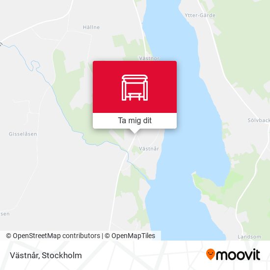 Västnår karta