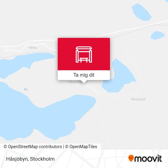Håsjöbyn karta