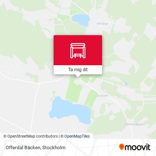 Offerdal Bäcken karta