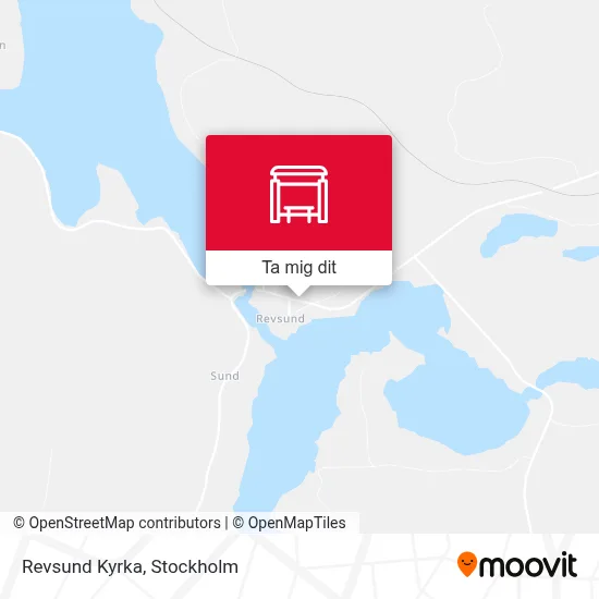 Revsund Kyrka karta