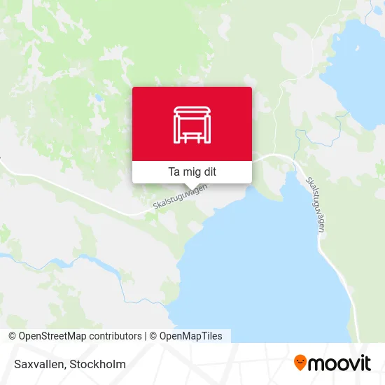 Saxvallen karta