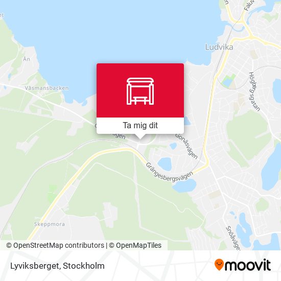 Lyviksberget karta