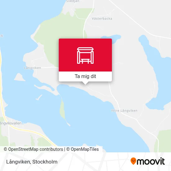 Långviken karta