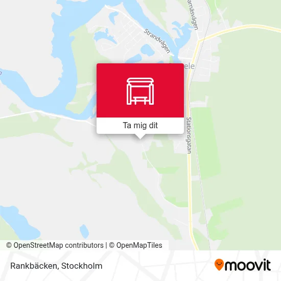 Rankbäcken karta