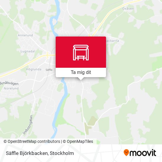 Säffle Björkbacken karta
