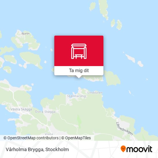 Vårholma Brygga karta