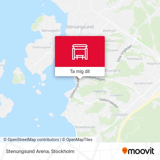Stenungsund Arena karta