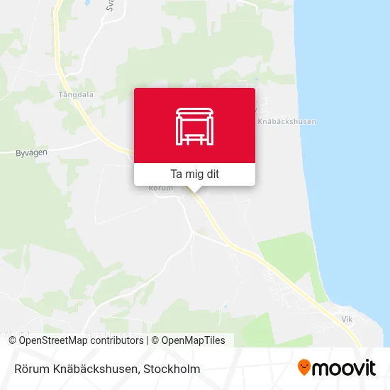 Rörum Knäbäckshusen karta