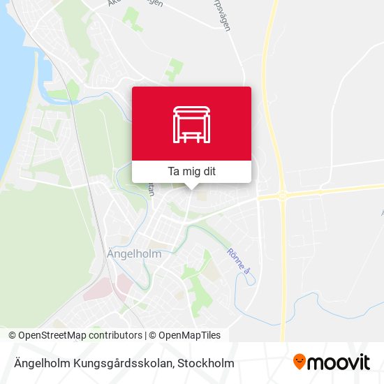 Ängelholm Kungsgårdsskolan karta