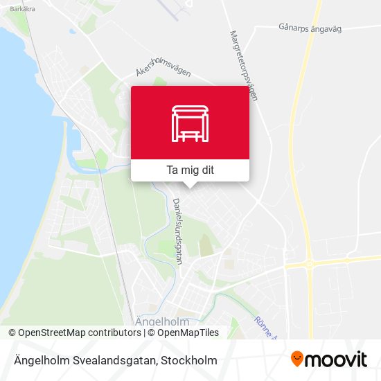 Ängelholm Svealandsgatan karta
