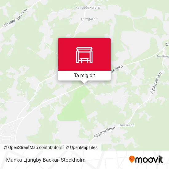 Munka Ljungby Backar karta
