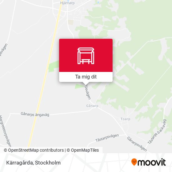 Kärragårda karta
