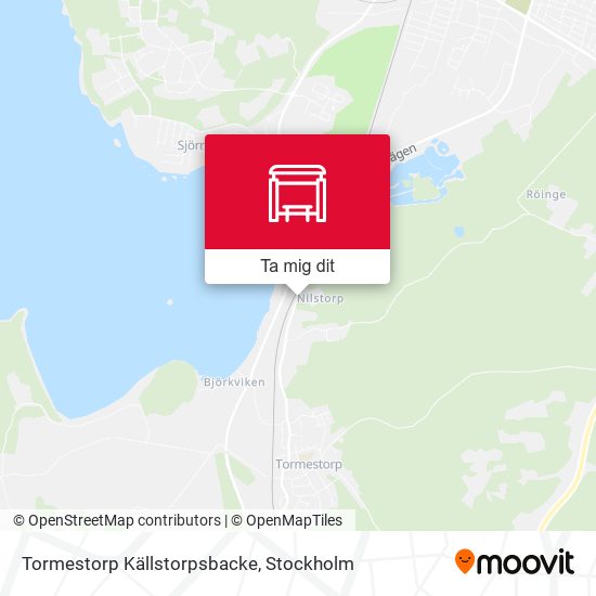 Tormestorp Källstorpsbacke karta