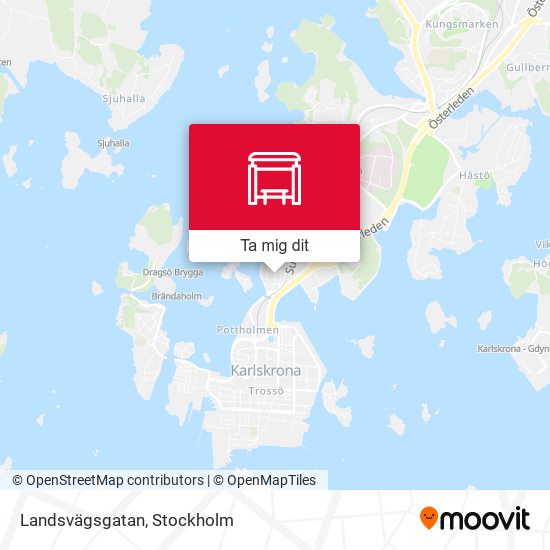 Landsvägsgatan karta