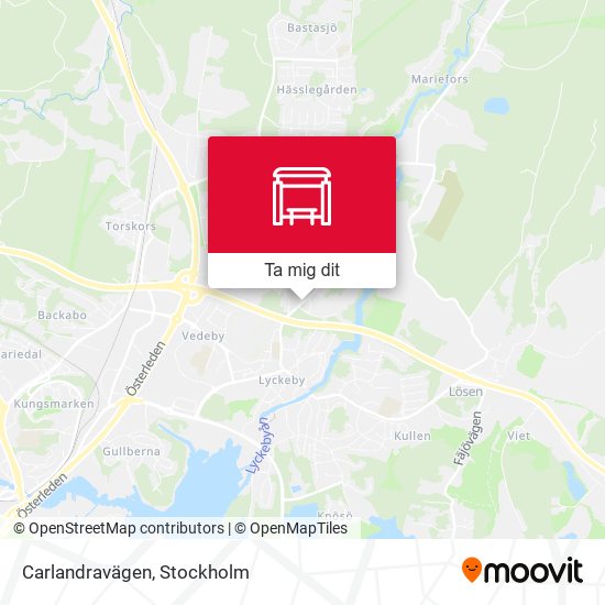 Carlandravägen karta