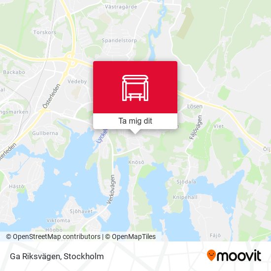 Ga Riksvägen karta