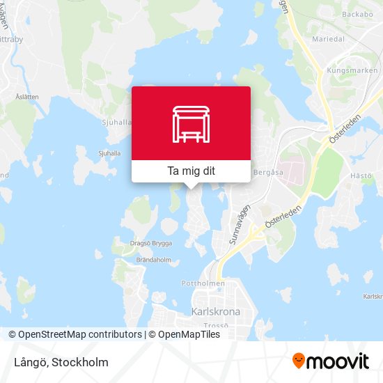 Långö karta