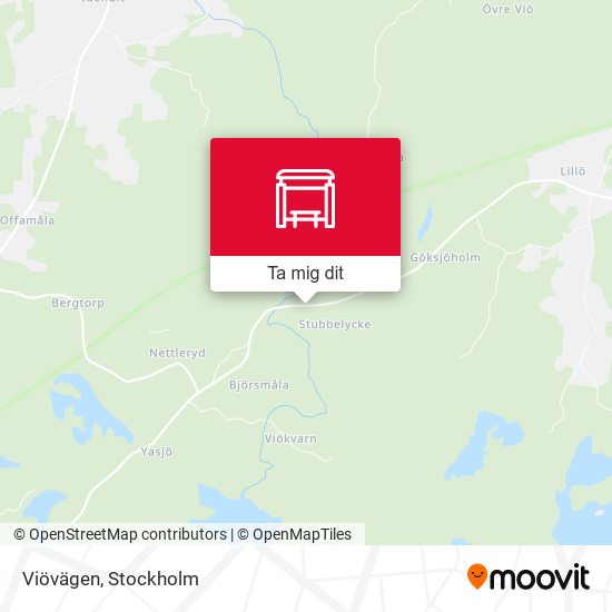 Viövägen karta