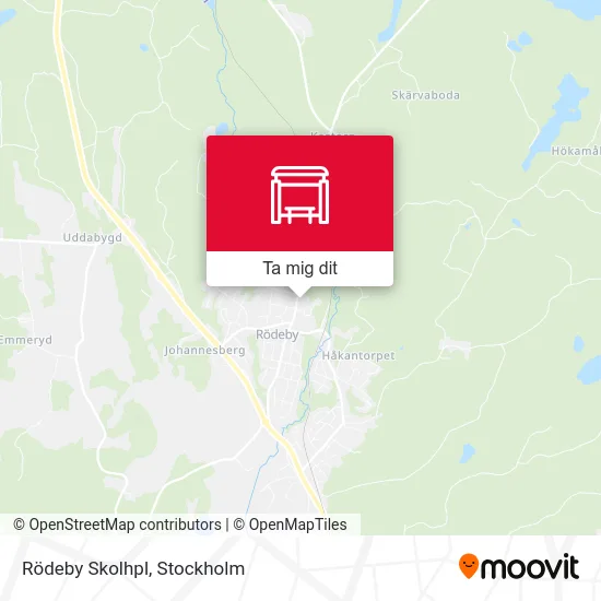 Rödeby Skolhpl karta