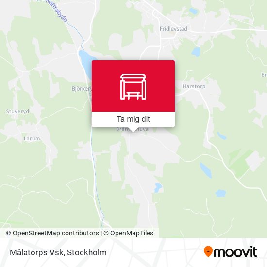 Målatorps Vsk karta