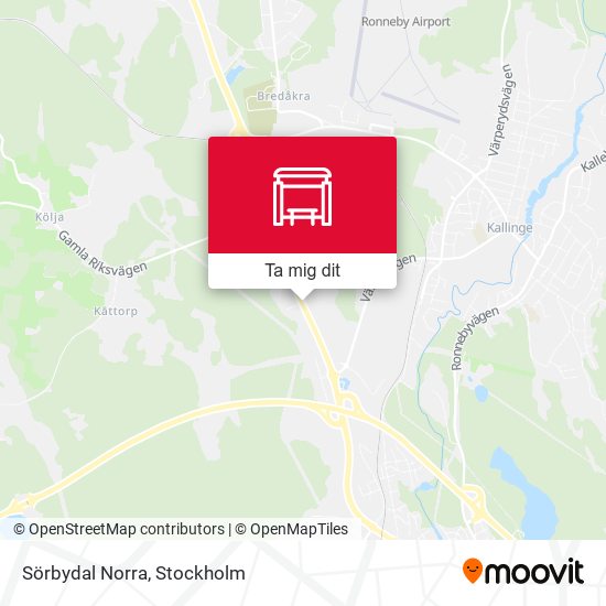 Sörbydal Norra karta