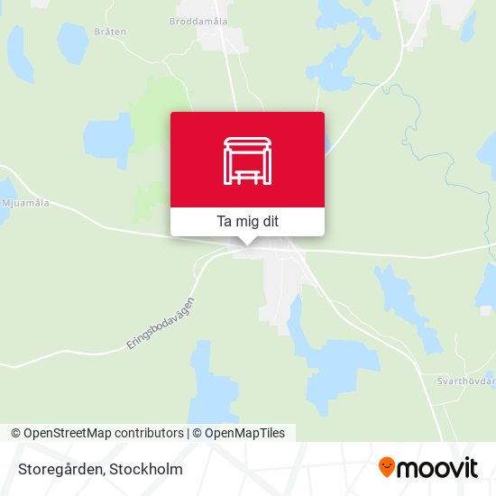 Storegården karta