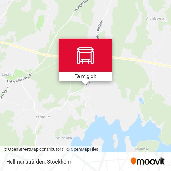 Hellmansgården karta