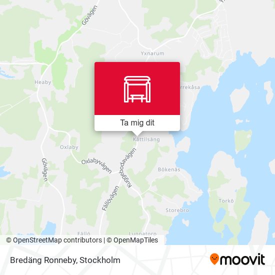 Bredäng Ronneby karta