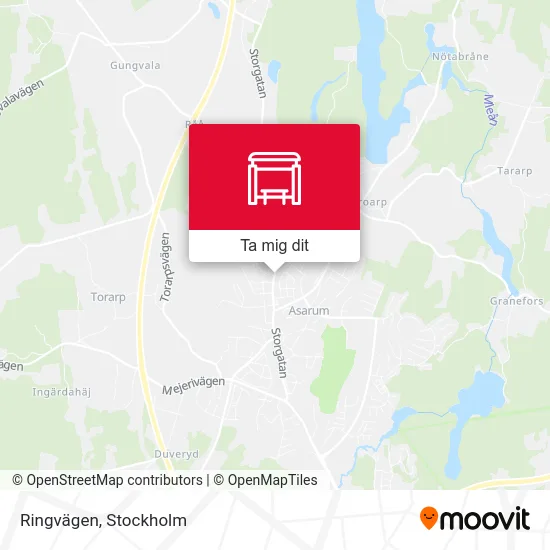 Ringvägen karta