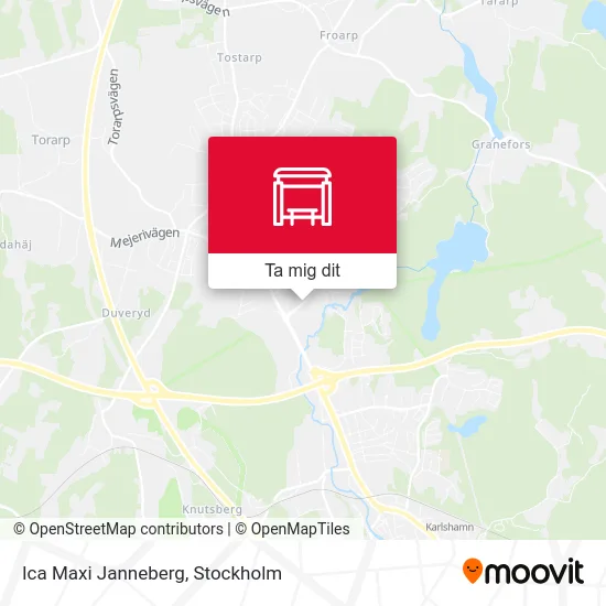 Ica Maxi Janneberg karta