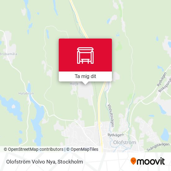 Olofström Volvo Nya karta