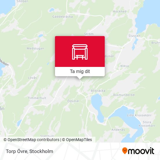 Torp Övre karta