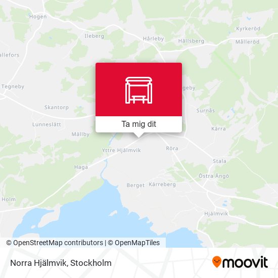Norra Hjälmvik karta