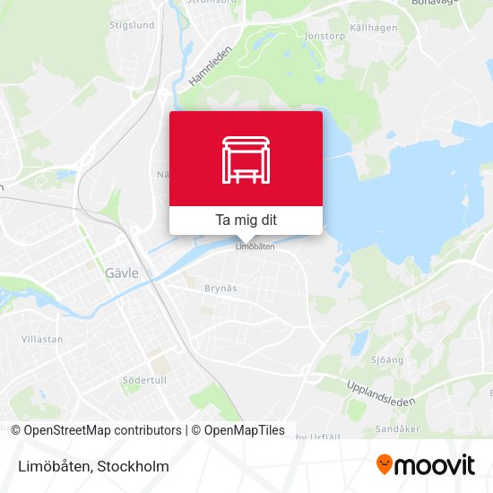Limöbåten karta