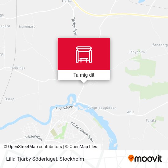 Lilla Tjärby Söderläget karta