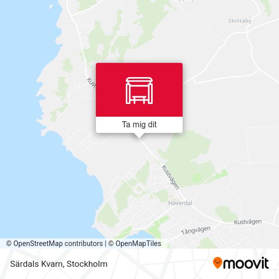 Särdals Kvarn karta