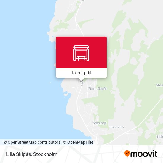 Lilla Skipås karta