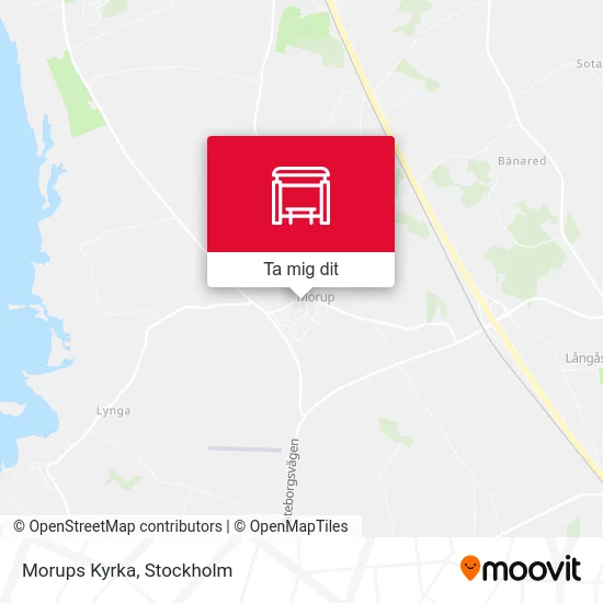 Morups Kyrka karta