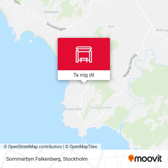 Sommarbyn Falkenberg karta
