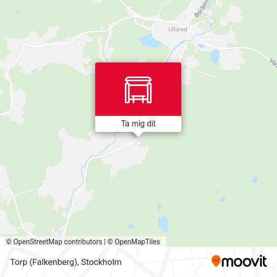 Torp (Falkenberg) karta