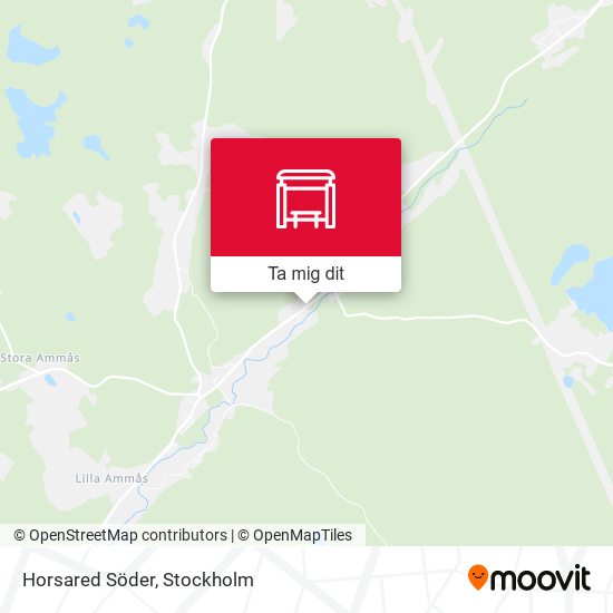 Horsared Söder karta