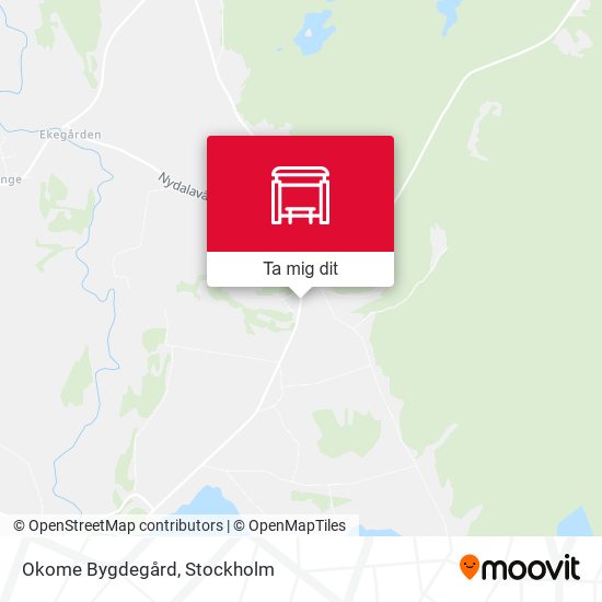 Okome Bygdegård karta