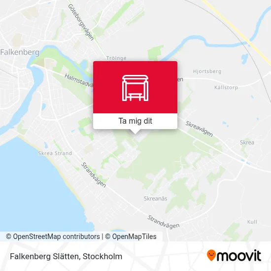 Falkenberg Slätten karta
