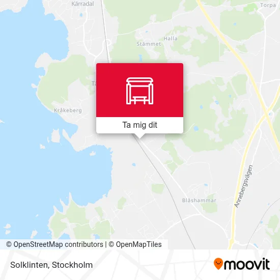 Solklinten karta