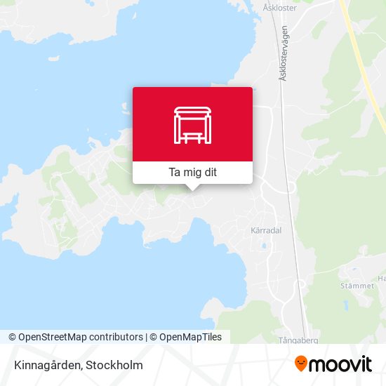 Kinnagården karta