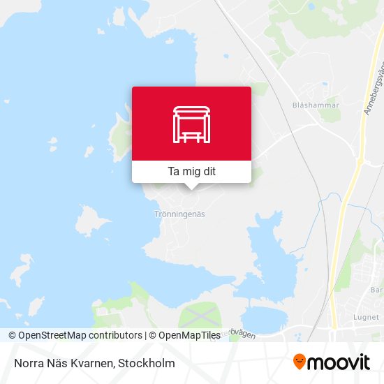 Norra Näs Kvarnen karta