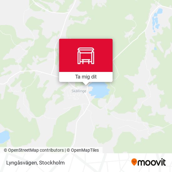 Lyngåsvägen karta