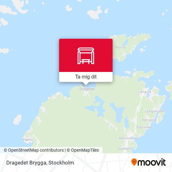 Dragedet Brygga karta