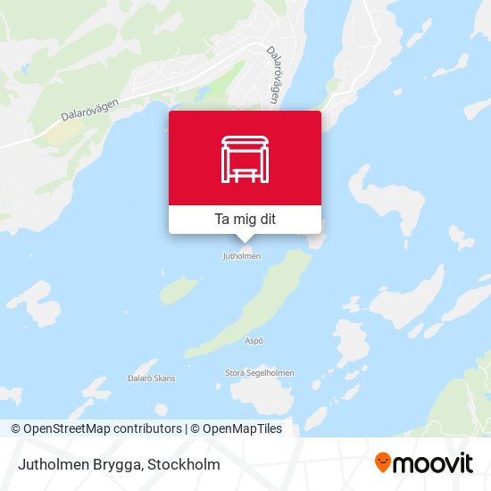 Jutholmen Brygga karta