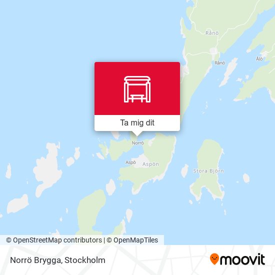 Norrö Brygga karta